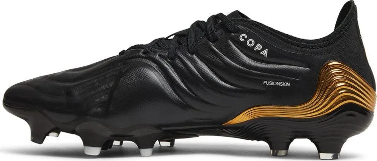 Adidas Copa Sense.1 FG 'Black Gold Metallic' Boots, Black