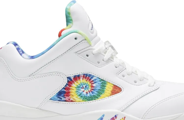 Air Jordan 5 Low Golf Peace, Love, and Golf Cleats, White