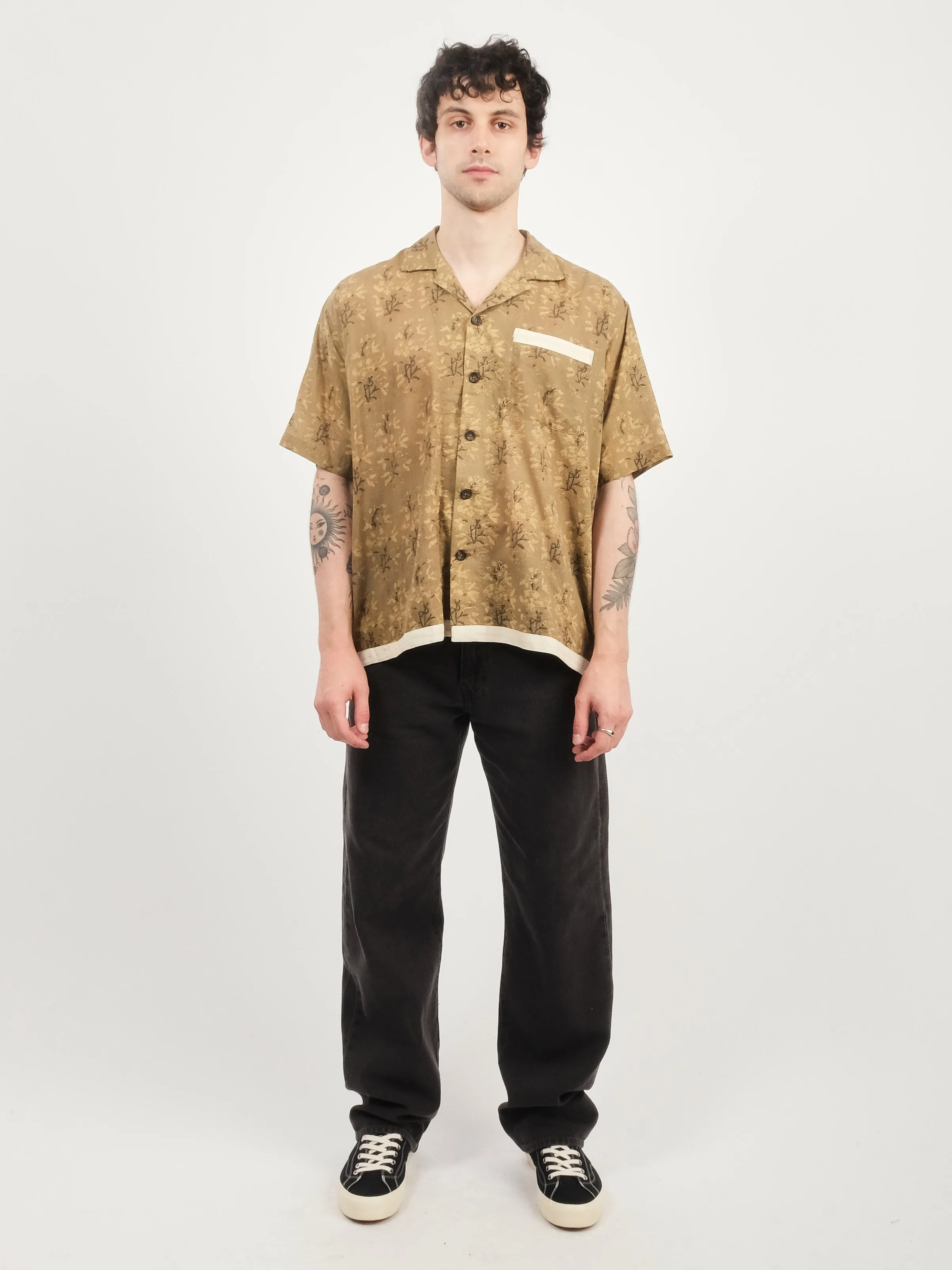 Beige/Ecru Camp Shirt