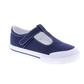 Footmates Drew T-Strap Canvas Sneaker