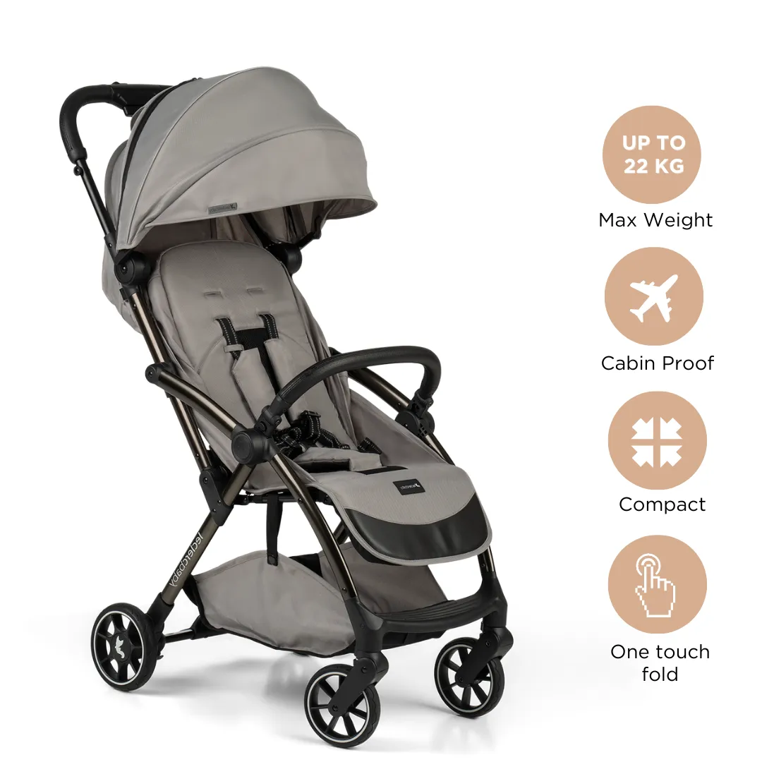 Influencer Air Stroller Violet Grey