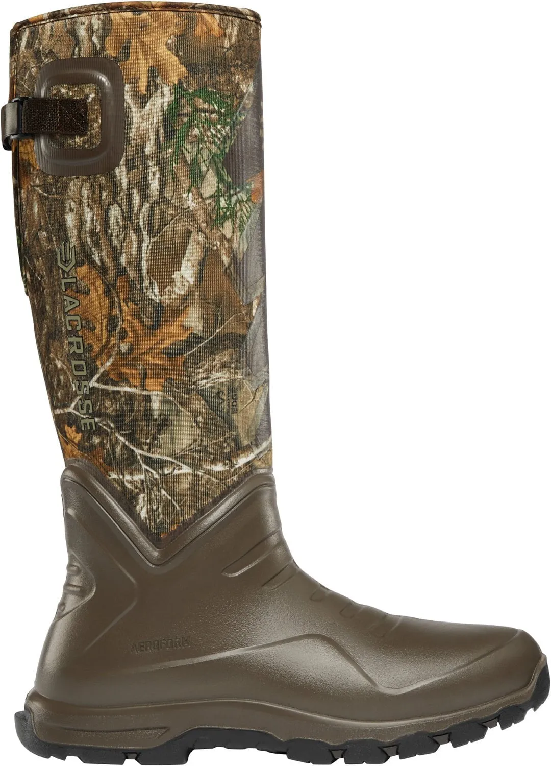 LaCrosse Mens AeroHead Sport 16in 7.0MM Realtree Edge Polyurethane Hunting Boots