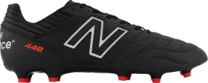 New Balance 442v2 Pro FG 'Black Silver' Boots, black