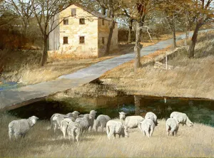 "Threadgill Creek At Lange's Mill" Giclee